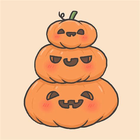 cartoon pumpkins images|cartoon pumpkin aesthetic.